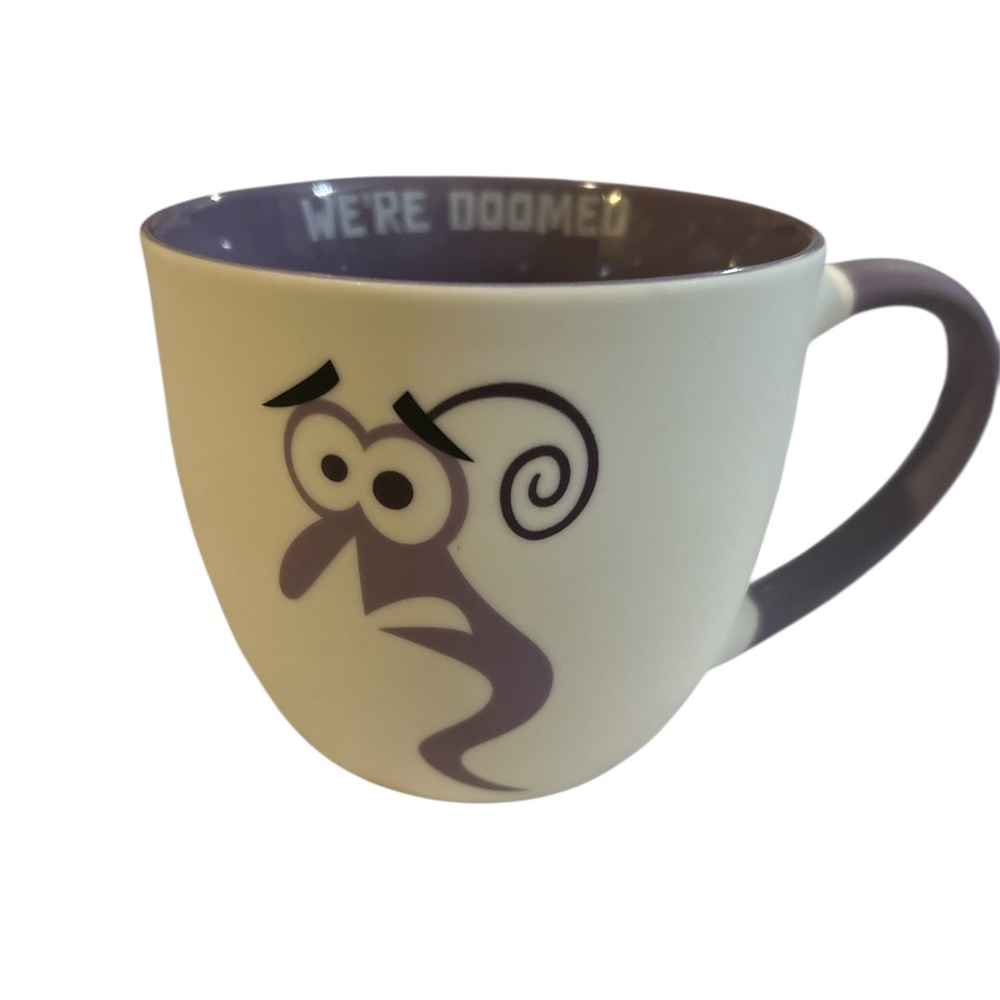 Disney In and Out Fear mug NWOT